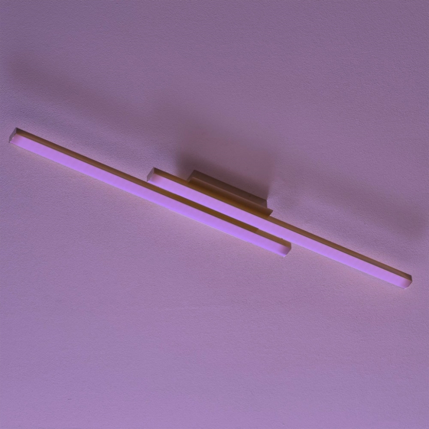 Eglo - Светодиодная накладная RGB-люстра с регулированием яркости FRAIOLI-C 2xLED/17W/230V