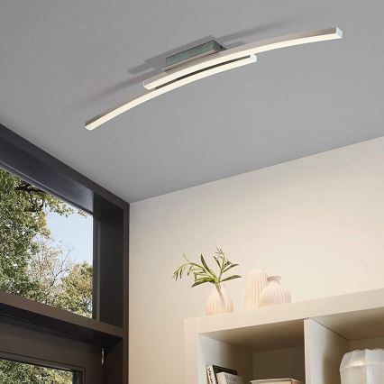 Eglo 97909 - LED RGB диммируемая накладная люстра FRAIOLI-C LED/34W/230V