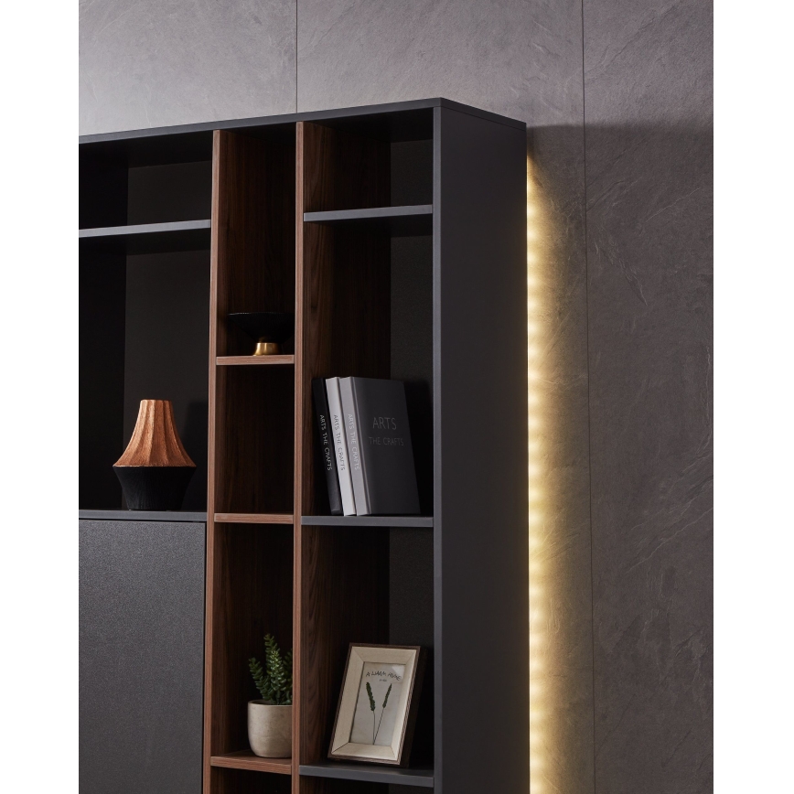 Eglo - RGB Світлодіодна стрічка з регулятором яскравості LED/10W/230V IP20 2м