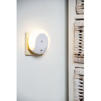 Eglo - Світлодіодний нічник з сенсором 2xLED/0,4W/230V 3000K