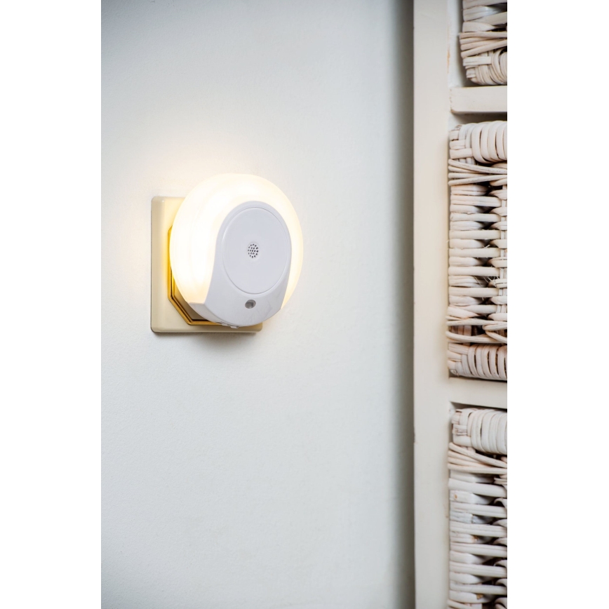 Eglo - Світлодіодний нічник з сенсором 2xLED/0,4W/230V 3000K