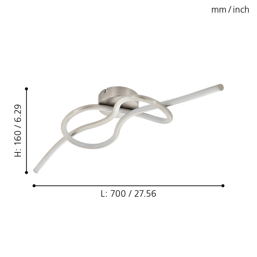 Eglo - Світлодіодна пристельова люстра LED/13W/230V