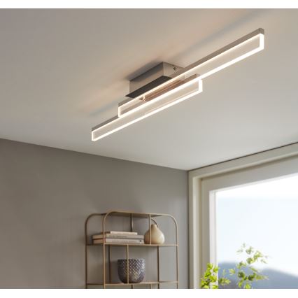 Eglo - LED-стельовий світильник для ванної кімнати 2xLED/11W/230V IP44
