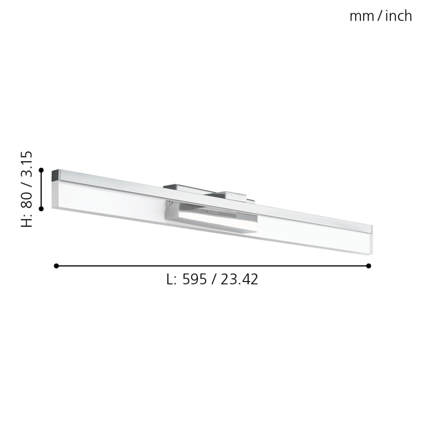 Eglo - Світлодіодний настінний світильник LED/10W/230V IP44