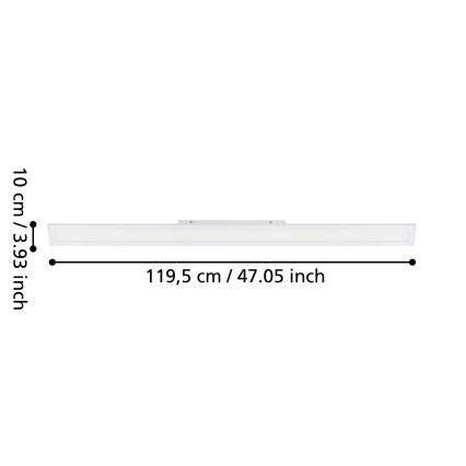 Eglo - Світлодіодна панель LED/40W/230V білий