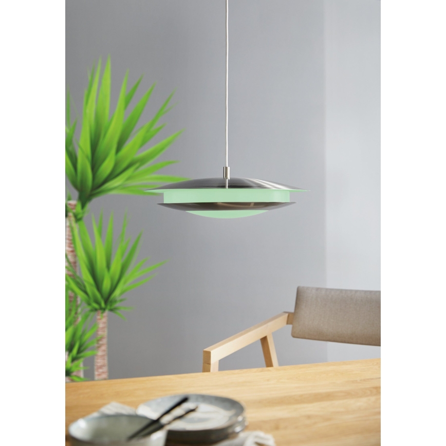 Eglo 98043 - LED RGBW Підвісна люстра з регулюванням яскравості MONEVA-C LED/18W/230V
