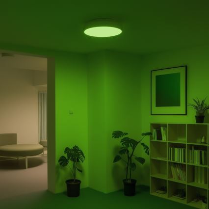 Eglo 98045 - Димований стельовий світильник LED RGB RIODEVA-C LED/27W/230V