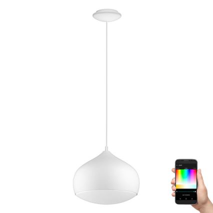 Eglo - Светодиодная подвесная RGBW-люстра с регулированием яркости COMBA-C LED/18W/230V Bluetooth