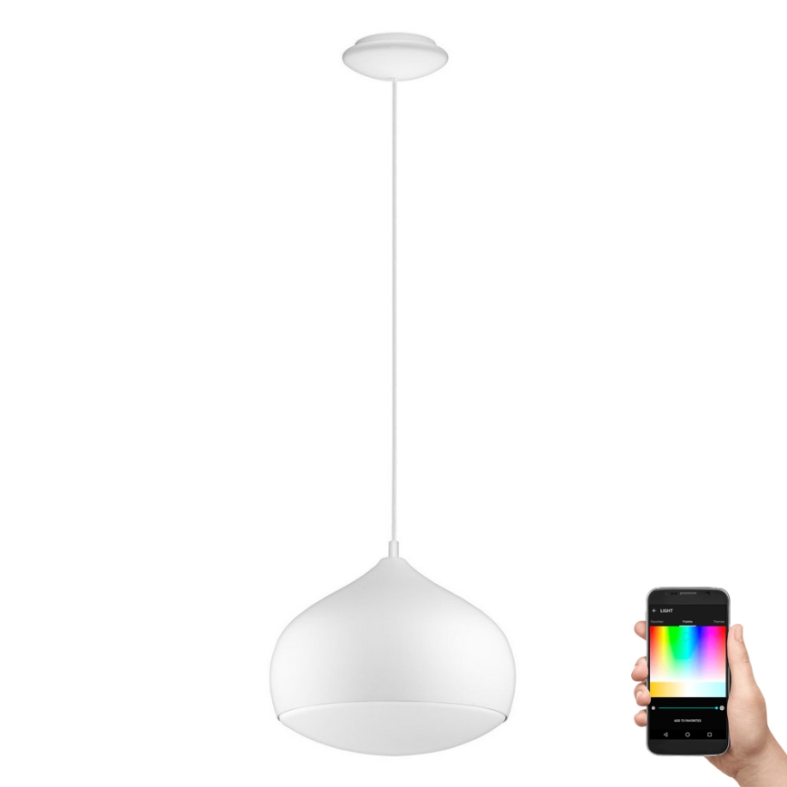 Eglo - Светодиодная подвесная RGBW-люстра с регулированием яркости COMBA-C LED/18W/230V Bluetooth
