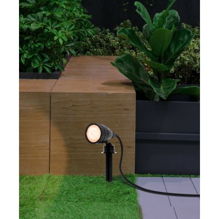 Eglo 98052 - RGB-светодиодный уличный светильник NEMA-C 1xGU10/5W/230V IP44