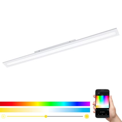 Eglo - LED RGBW Панель з регулюванням яскравості SALOBRENA-C LED/34W/230V + пульт дистанційного керування