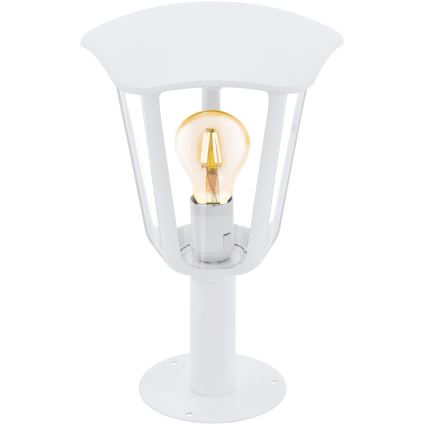 Eglo 98117 - Уличный светильник MONREALE 1xE27/60W/230V IP44, высота 335 мм, белый