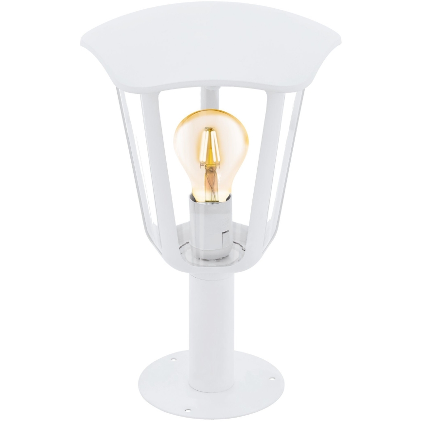 Eglo 98117 - Уличный светильник MONREALE 1xE27/60W/230V IP44, высота 335 мм, белый