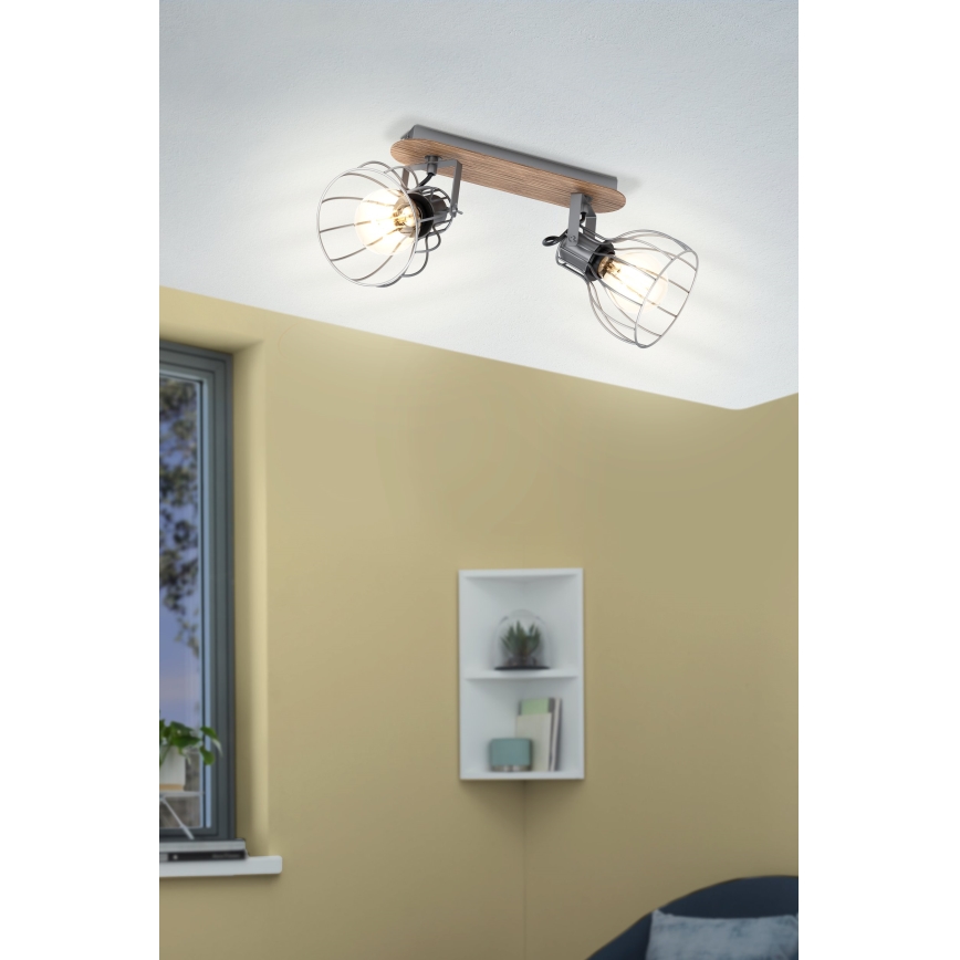 Eglo 98135 - Прожектор SAMBATELLO 2xE27/40W/230V
