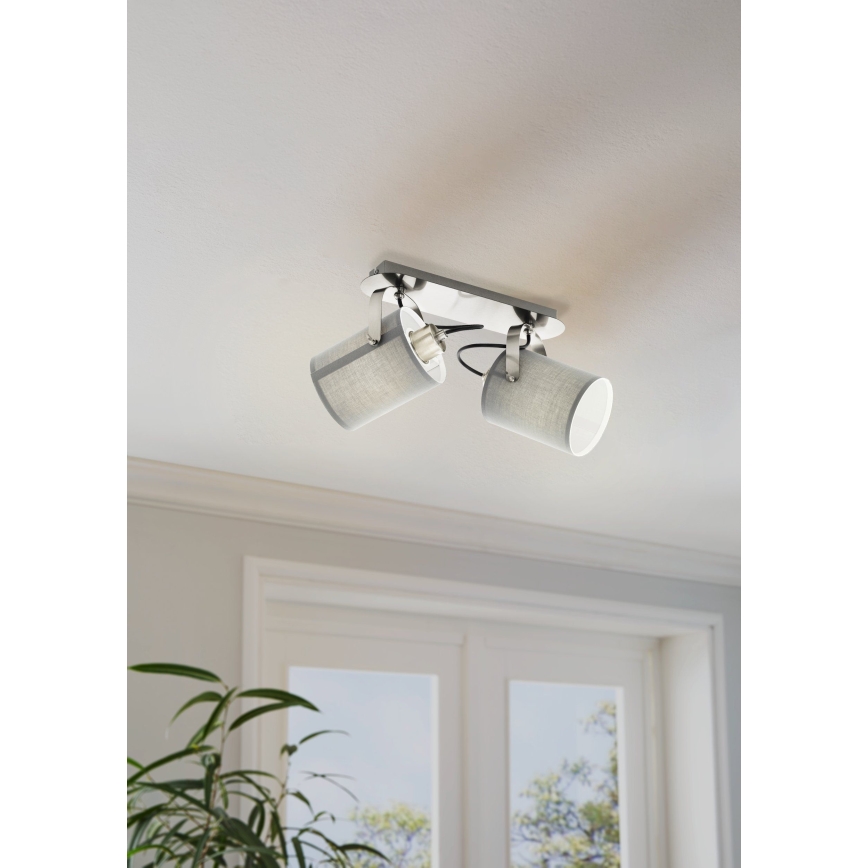 Eglo 98139 - Точечный светильник VILLABATE 2xE27/10W/230V