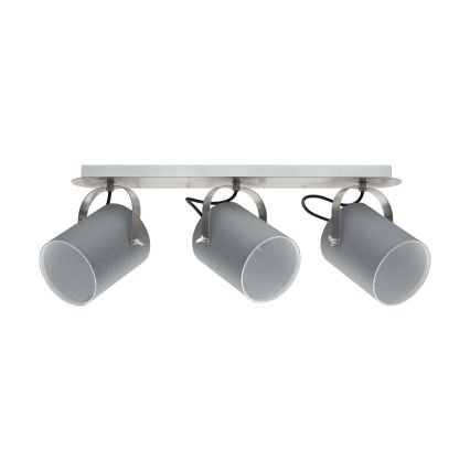 Eglo 98141 - Точковий світильник VILLABATE 3xE27/10W/230V