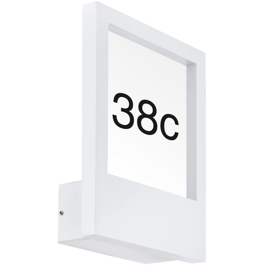Eglo - Номер будинку 1xE27/28W/230V IP4білий