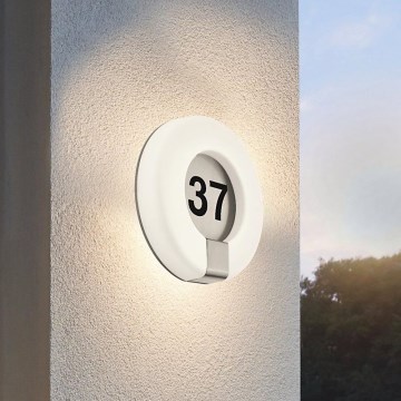 Eglo 98145 - Світлодіодний регульований номер будинку MARCHESA-C LED/15W/230V IP44