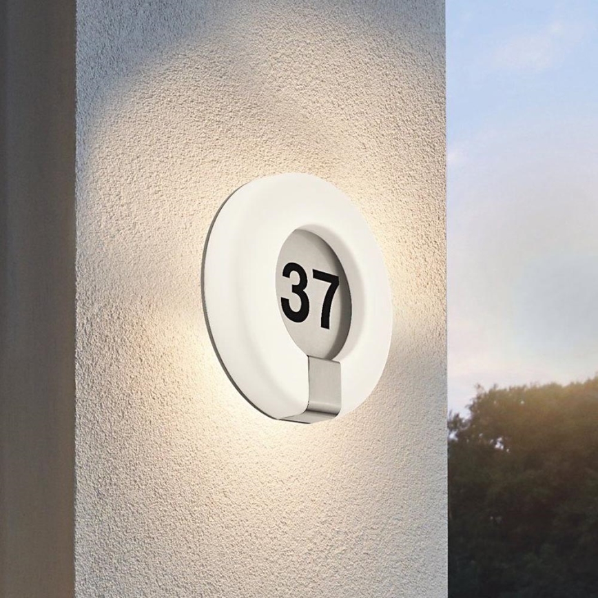 Eglo 98145 - Світлодіодний регульований номер будинку MARCHESA-C LED/15W/230V IP44