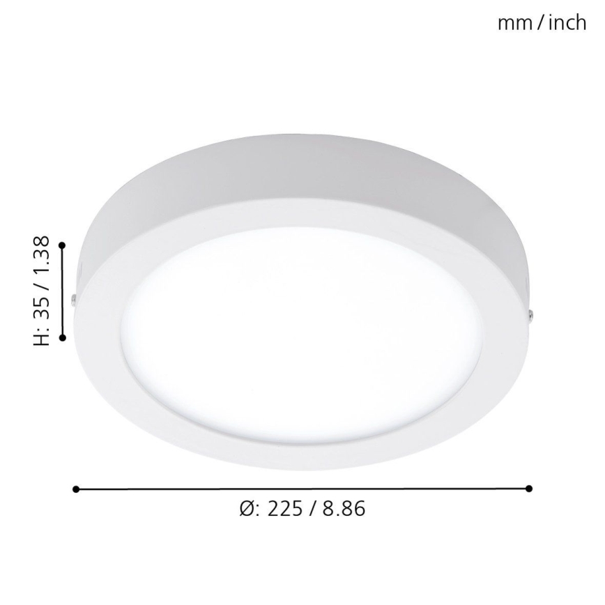 Eglo - Вуличний LED світильник з регулюванням яскравості ARGOLIS-C LED/16,5W/230V IP44