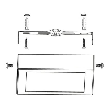 Eglo - Светодиодный уличный светильник с регулированием яркости ARGOLIS-C LED/22W/230V Bluetooth IP44