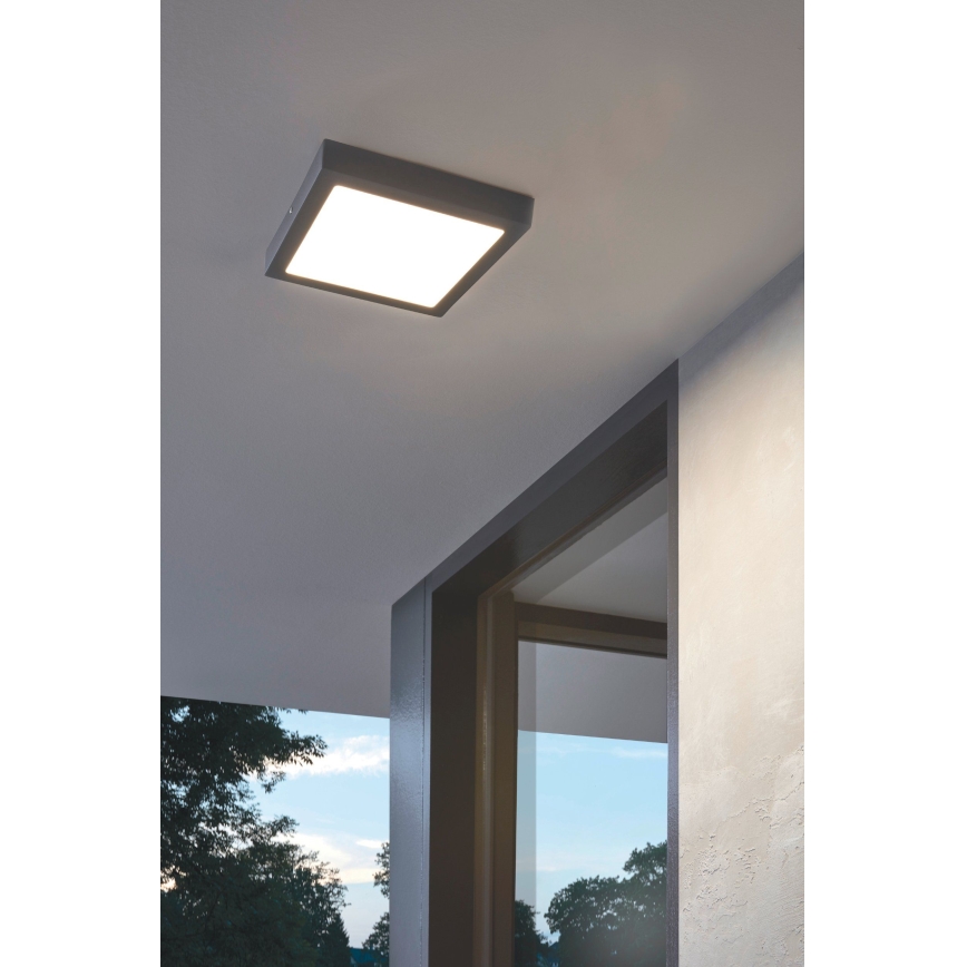 Eglo - Світильник для вулиці з регулюванням яскравості ARGOLIS-C LED/22W/230V IP44 Bluetooth