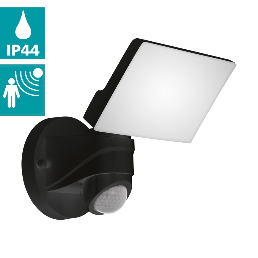 Eglo - Вуличний світлодіодний настінний світильник з датчиком LED/15W/230V IP44