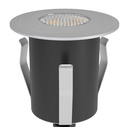 Eglo - Вуличний світлодіодний ґрунтовий світильник TRONTO LED/1W/230V IP65