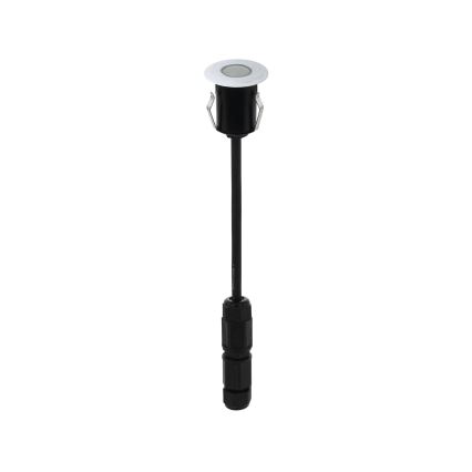 Eglo - Вуличний світлодіодний ґрунтовий світильник TRONTO LED/1W/230V IP65