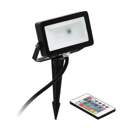 Eglo - Светодиодный RGB-прожектор с дистанционным управлением LED/10W/230V