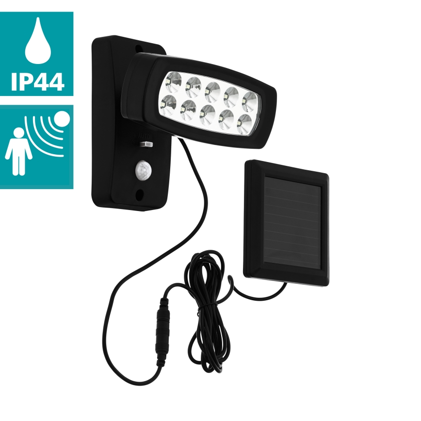 Eglo - LED солнечный настенный светильник с датчиком LED/1,2 В 600 мА·ч IP44