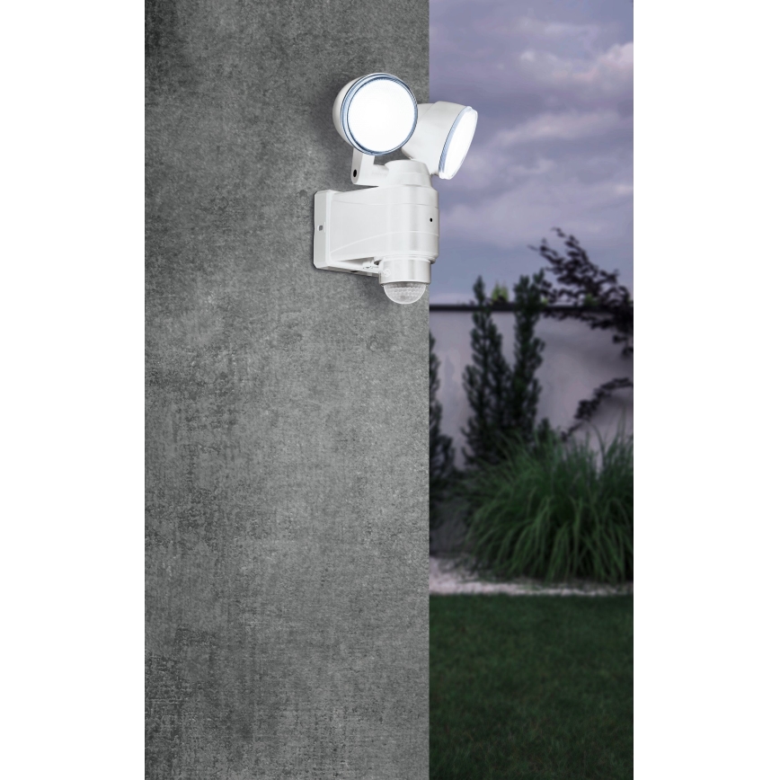Eglo - LED вуличний світильник із датчиком 2xLED/4W/4xLR14 IP44