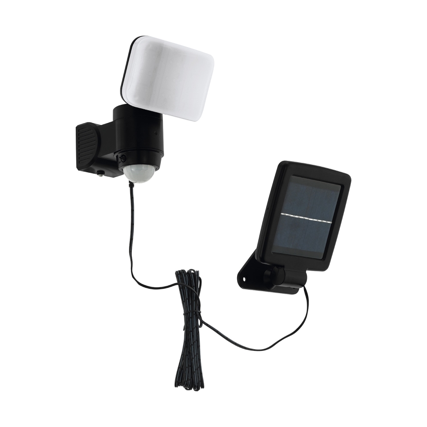 Eglo - Светодиодный настенный светильник на солнечной батарее с датчиком LED/3,7V 1800 mAh IP44
