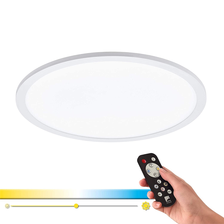 Eglo - Світлодіодний стельовий світильник з регульованою яскравістю LED/19,5W/230V + ДК