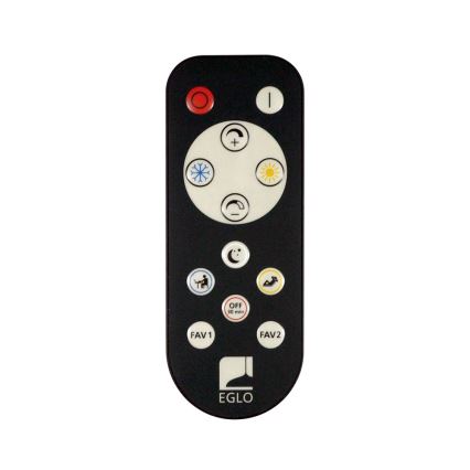 Eglo - Світлодіодний стельовий світильник з регульованою яскравістю LED/19,5W/230V + ДК