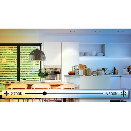 Eglo - Светодиодный потолочный светильник с регулированием яркости LED/30W/230V + дистанционное управление