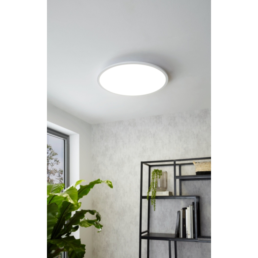 Eglo - Светодиодный потолочный светильник с регулированием яркости LED/30W/230V + дистанционное управление