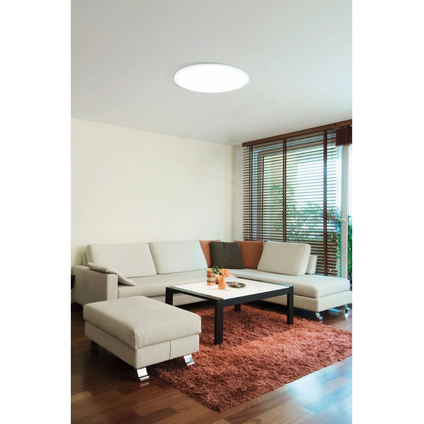 Eglo - Светодиодный потолочный светильник с регулированием яркости LED/30W/230V + дистанционное управление