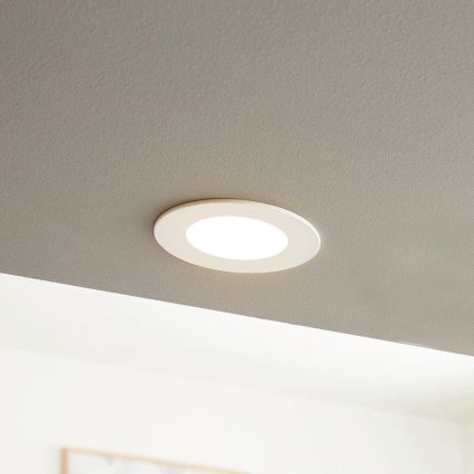 Eglo - Диммируемый встраиваемый потолочный LED-светильник LED/5W/230V с дистанционным управлением, диаметр 12 см