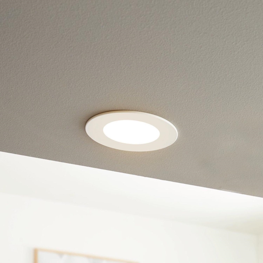 Eglo - Диммируемый встраиваемый потолочный LED-светильник LED/5W/230V с дистанционным управлением, диаметр 12 см