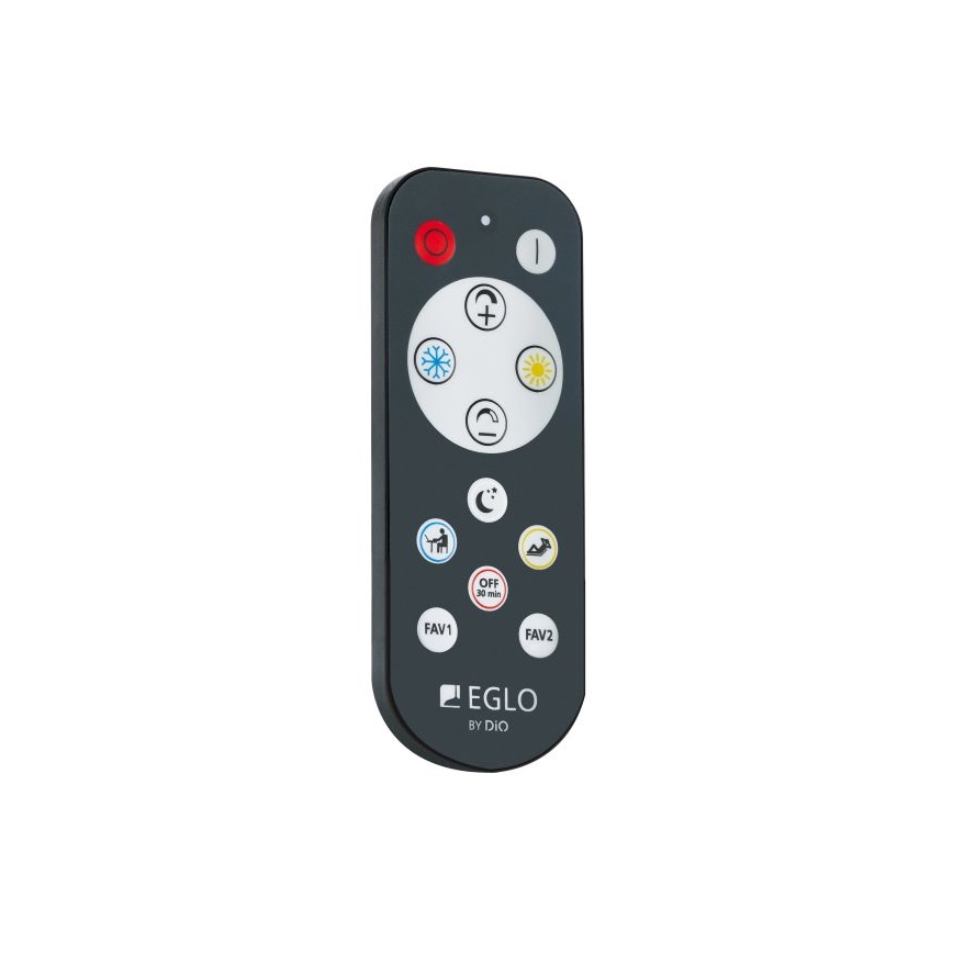 Eglo - Стельовий LED світильник з регулюванням яскравості LED/36W/230V + пульт дистанційного керування