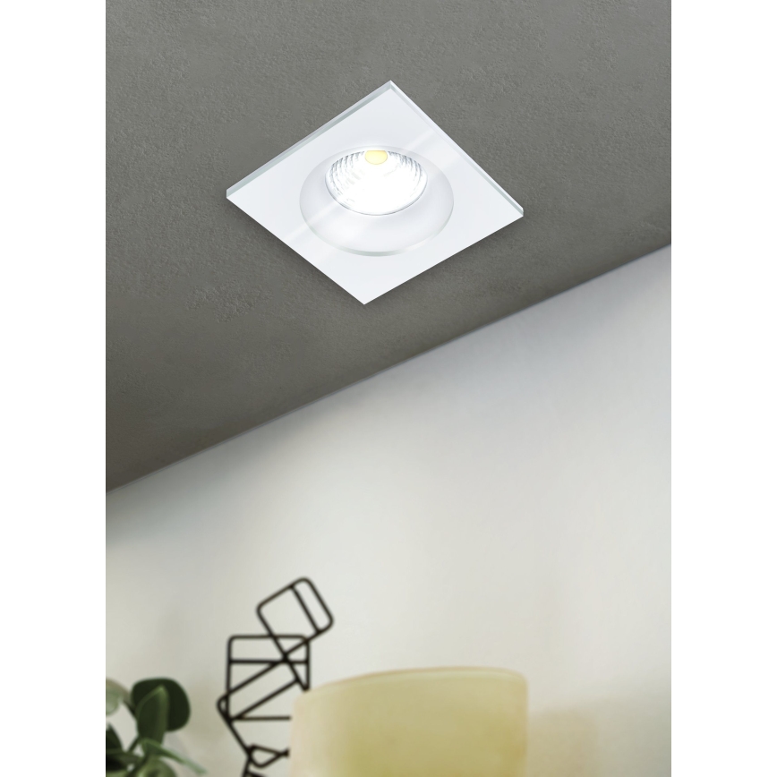 Eglo - LED світильник вмонтований до підвісної стелі для ванної LED/6W/230V IP44