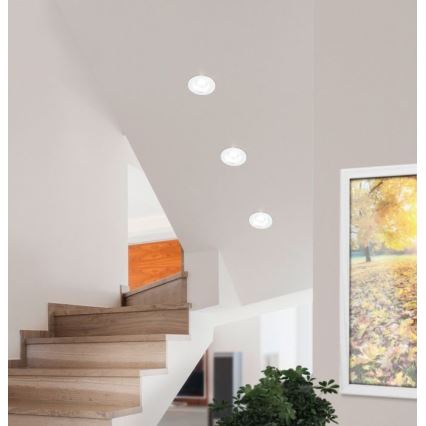 Eglo - LED світильник вмонтований до підвісної стелі для ванної LED/6W/230V IP44