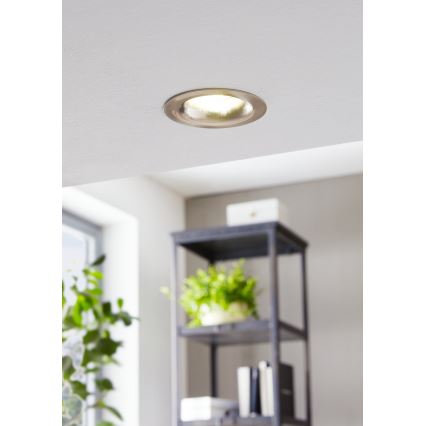 Eglo 98244 - Светодиодный диммируемый встроенный потолочный светильник SALICETO LED/6W/230V