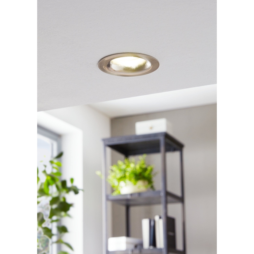 Eglo 98244 - Светодиодный диммируемый встроенный потолочный светильник SALICETO LED/6W/230V