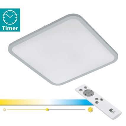 Eglo - Светодиодный потолочный светильник с регулированием яркости LED/30W/230V + дистанционное управление