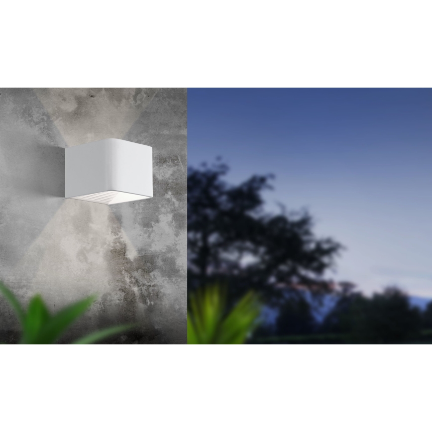 Eglo - Вуличний світлодіодний настінний світильник LED/6W/230V IP55