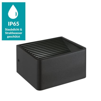 Eglo - Вуличний світлодіодний настінний світильник LED/6W/230V IP44