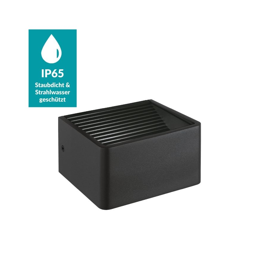 Eglo - Вуличний світлодіодний настінний світильник LED/6W/230V IP44