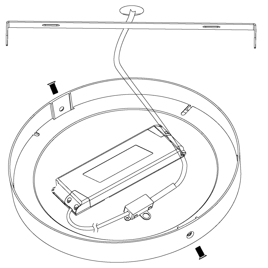 Eglo - затемнюваний LED стельовий світильник LED/14W/230V + пульт дистанційного керування діаметр 22,5 см